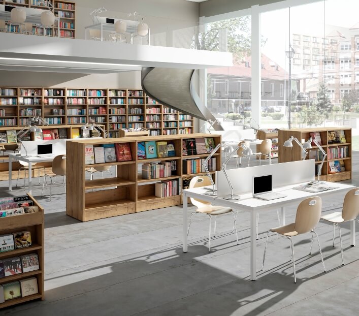 Librerías y Estanterías para bibliotecas